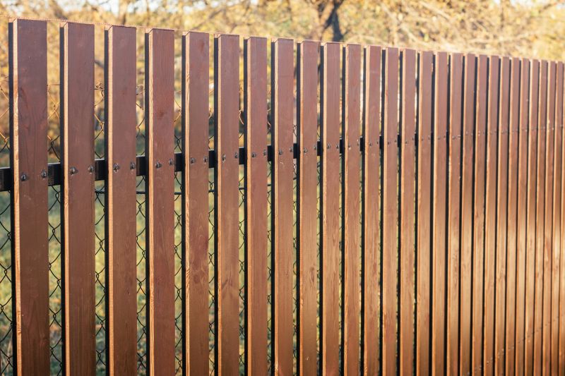 Redwood Fence Construction